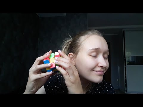 ASMR Trying to Solve Rubik's Cube🧠🎲 relaxing sounds
