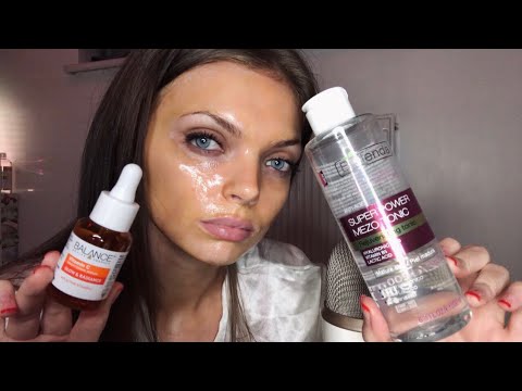 ASMR ~ Skin care routine (Relaxing) tapping sounds 🧖🏻‍♀️ | No talking