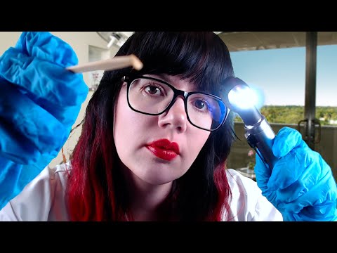 [ASMR] Doctor Ear Cleaning Exam and Hearing Tests