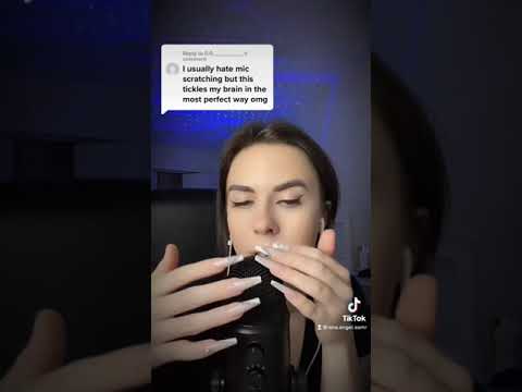 #listenables #asmr mic scratching/ tapping w inaudible sounds