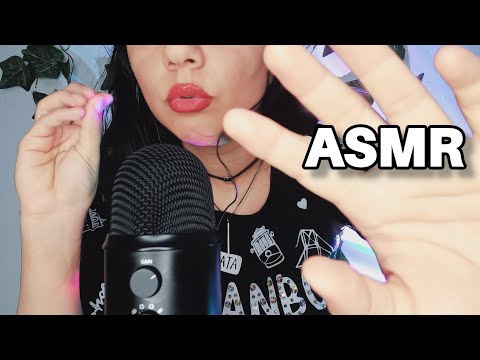 asmr ♡ hand sounds 👐and Scratching dry skin and mouth sounds,  No talking , Fast and aggressive ❤️🌙