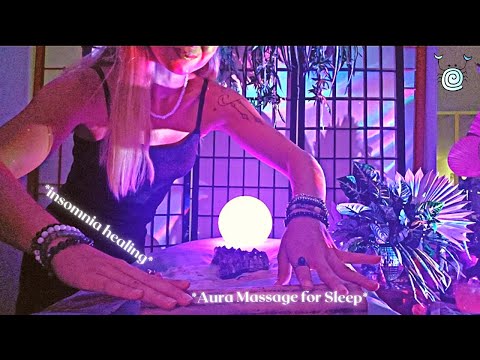 [POV ASMR] ~ 😴Reiki Sound Massage to help you Sleep😴 Insomnia Energetic Healing