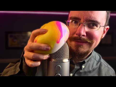 ASMR | Squishy Ball & Mouth Sounds