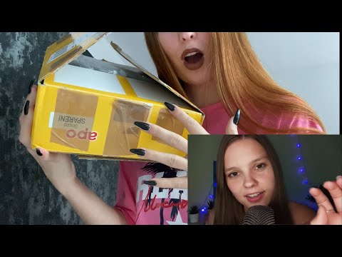 ASMR | BOX SWAP with @Be Lively ASMR - TINGLY UNBOXING💋