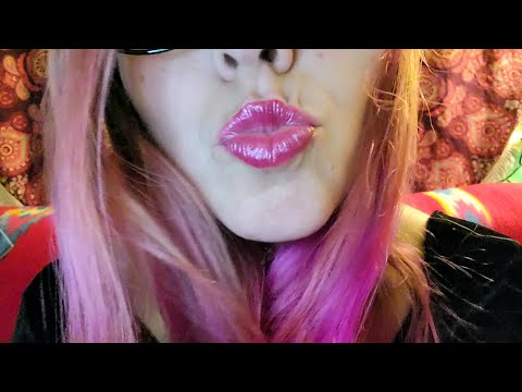 ASMR - up close kisses for you💋 also finger kisses and quick update😚