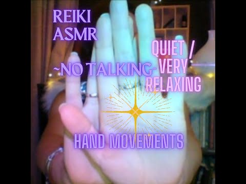 Reiki ASMR for Anxiety|No Talking|Hand hypnosis-Aura cleanse-Jewelry sounds