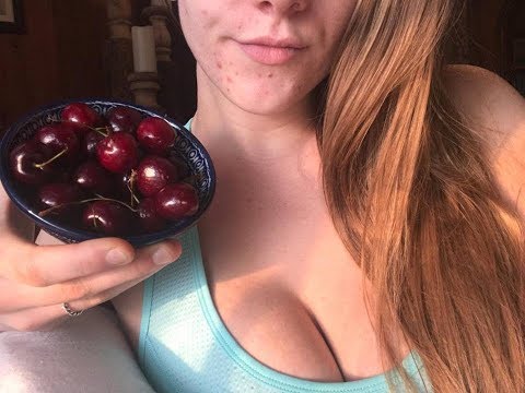 ASMR Eating Show: Cherries