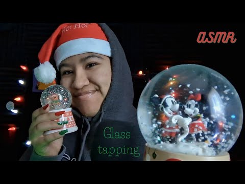 ASMR - Tapping On Snowglobes