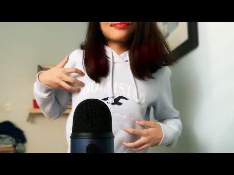 ASMR Shirt Scratching and Hand Movements