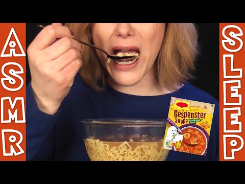 ASMR eating noodle soup | intense slurping, swallowing & eating sounds | mukbang