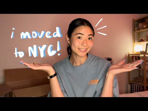 asmr: i moved to nyc!!! unpack with me