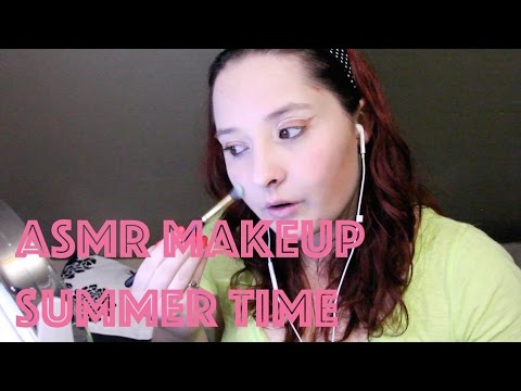 ASMR Makeup Look ☼ Summer Time