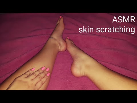 ASMR | aggresive skin scratching