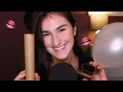 [ASMR] 100% RELAXATION with mouth sounds + random triggers 💜 //IsabellASMR