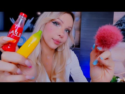 ASMR Doing Your Makeup in FAST 1 Minute👑 (Layered Sounds)
