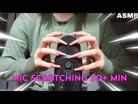 💥 FAST AND AGGRESSIVE MIC SCRATCHING AND TAPPING⚡️ASMR