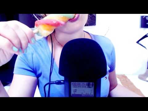 ASMR Eating Popsicle sounds