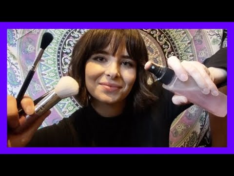 LOFI ASMR | Doing your makeup - fast/aggressive personal attention ft. lots of stuff up in yo face