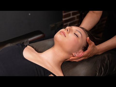 MAXIMUM RELAXATION - ASMR NECK, SHOULDER, HEAD AND HAIR MASSAGE