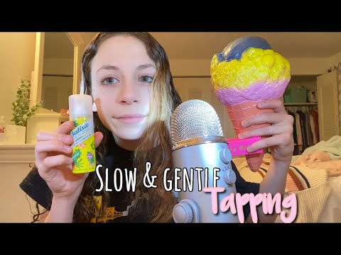 ASMR Slow & Gentle tapping- fall asleep fast!!! ✨🪐