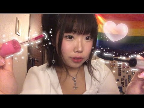 Big sis gets you ready for school asmr (real camera touching)