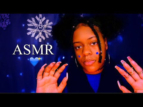 ASMR - Scalp Massage & Hair Brushing to Relieve Stress & Tension 💙✨ (LAYERED SOUNDS ✨)