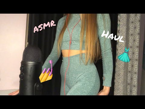 ASMR - haul shein, try on, scratching👗😌