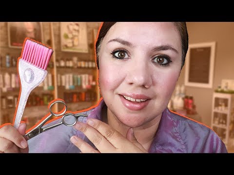 ASMR Full Fall Makeover / Makeup and Haircut Personal Attention
