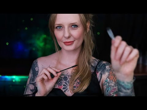 asmr girlfriend wants to pluck your eyebrows