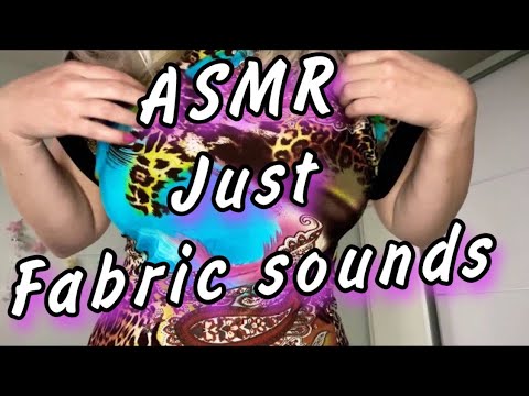 ASMR scratching shirt / blouse fabric sounds (no talking)