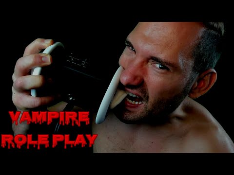 ASMR Vampire Aggressively Bites Your Ears Role Play ep.2