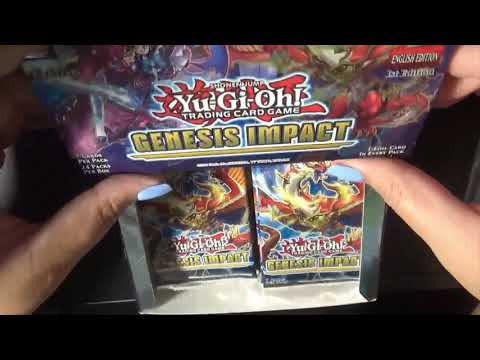 (ASMR) Opening Yu-Gi-Oh Genesis Impact Booster Box (Part 2/3)