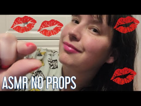 ASMR No Props = Doing your Hair & Make Up