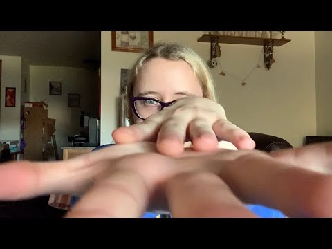 Skin Sounds and Hand Movements ASMR