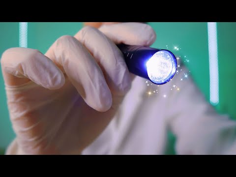 ASMR Cranial Nerve Exams ( a lot of Latex Glove sound and Face Touching )