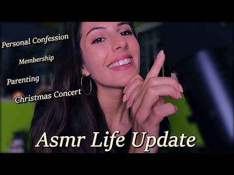 ASMR Life Update 💖| Close Up Whisper| Light Mouth Sounds 👄| Mic Scratching 💤| Асмр На Български