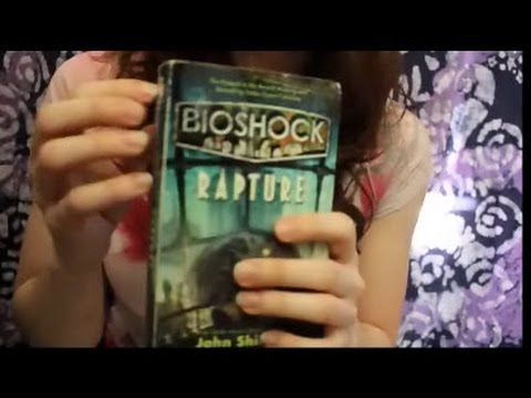 ASMR - Delicious book sounds! Update whisper ramble :)