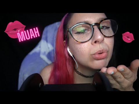 ASMR 😘 kissing you different ways until you fall asleep