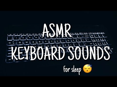 ASMR • Sleepy Keyboard Typing Sounds