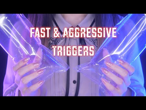 ASMR Tingle Level MAX 🥴🔥 Fast & Aggressive Triggers
