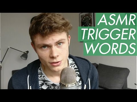 ASMR - Trigger Words in English, German, French, Spanish & Italian - Male Whispering