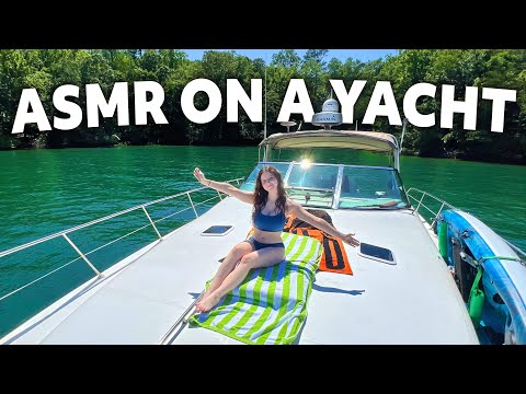 ASMR On A Yacht 🛥️☀️