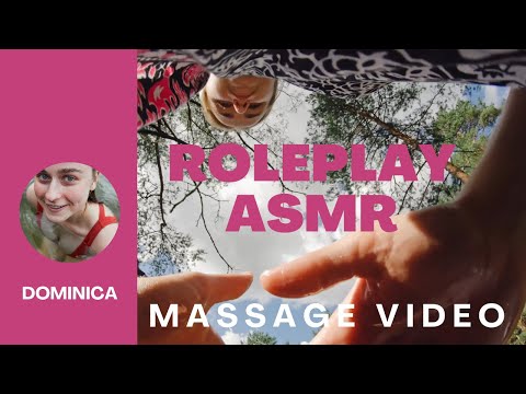 ROLEPLAY ASMR massage therapy video - pov asmr roleplay massage female