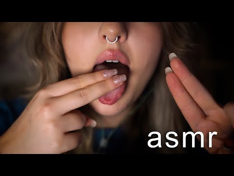 asmr SPIT PAINTING muy INTENSO + Mouth Sounds Ale ASMR español (: