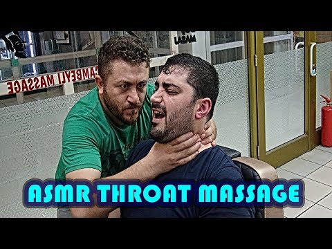 ASMR throat massage = MASSAGE TURKISH BARBER = EAR BURN = NECK CRACK=HEAD,FACE,NECK,EAR,SLEEP MASSAG