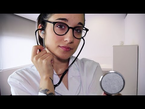 [ASMR] Dr. Maya does a quick check-up on your health | Medical Roleplay (Part 1)