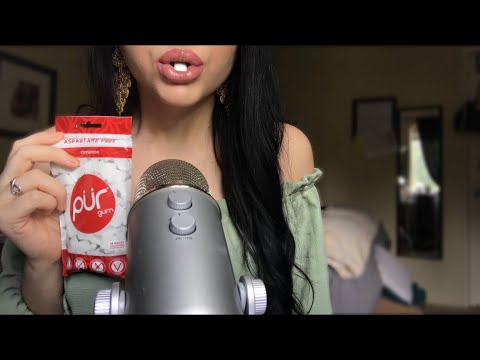 ASMR| GUM CHEWING + MOUTH SOUNDS (NO TALKING)