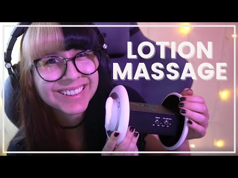 ASMR | Slow Lotion Ear Massage