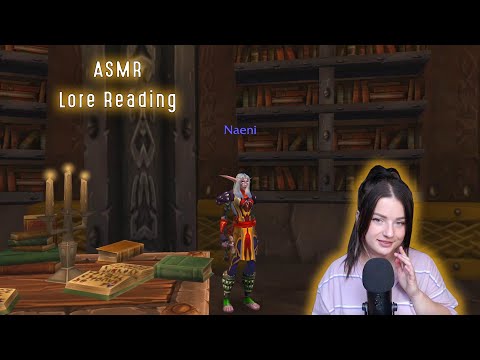 World of Warcraft ASMR | Reading Lore Books in the Ironforge Library 📖