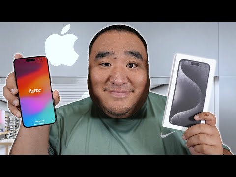 ASMR | iPhone 15 Pro Max Unboxing + First Reaction